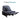 Modular Power Recliner Chair Faux Rabbit Fur with Electric Lift Function Compatible with Modular Sofa