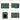 Green 31.5" Hidden Cat Litter Box Enclosure Push-to-Open Double Doors Fluted Arched Fluted Design