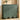 Green 47" Mid-Century Modern Wooden Large Shoe Cabinet with Adjustable Shelves with 3 Arched Doors