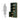 Green bookshelf with measurements and weight indicators, next to a silhouette of a person for scale.