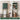 Green Freestanding Over Toilet Storage Rack Wall-Anchored Wooden Storage Cabinet