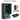 Freestanding Wooden Fluted Armoire Wardrobe Closet With 2 Doors and 2 Storage Drawers