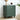 Green Mid Century Modern Wood Chest of Drawers 3 Drawer Fluted