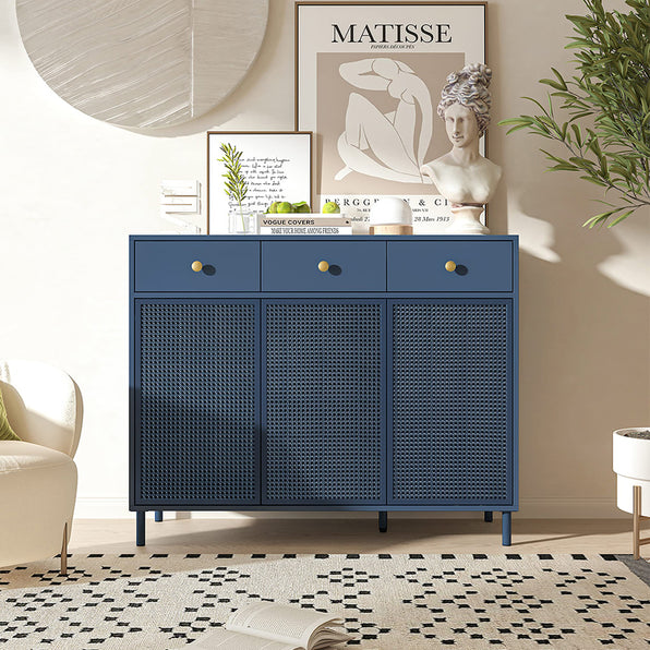 Modern Rattan Buffet Sideboard, Wood Sideboard | Giratree – GiraTree
