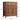 Mid Century Modern Dresser Walnut Farmhouse Wooden Storage Cabinet with 4 Drawers