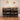 Modern Entryway Wooden Shoe Cabinet Freestanding Tipping Bucket Shoe Rack Black with 2 Flip Drawers