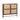 Modern Entryway Wooden Shoe Cabinet Walnut Freestanding Tipping Bucket Shoe Rack with 4 Flip Drawers Size