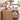 Natural 23.62'' Modern Nightstand Bedside Table with 3 Large Drawers and Hidden Handles