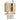 Natural 24''W Fluted Wall Mounted Bathroom Cabinet with Towel Bar and Adjustable Shelf