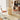 Natural 31.5" Round Small Kitchen Dinner Table with Fluted Wood Base