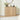 Natural 31.5" Wide Modern Fluted Dresser Chest of Drawers with Metal Handle