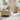 Natural 33.5" Farmhouse Wood Round Lift-Top Coffee Table with Sliding Door & Ball Legs