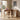 Natural 35.43"Tall Curved Counter Height Bar Table Narrow High Top Pub Dining Table