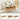 Natural 3 in 1 Convertible Fluted Lift Top Coffee Table with Storage