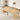Natural 42"-105" Kitchen Extendable Oval Dining Table for 4-12 with Fluted Pedestal Base & Reinforced Metal Support Leg