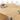 Natural 42"-105" Kitchen Extendable Oval Dining Table for 4-12 with Fluted Pedestal Base & Reinforced Metal Support Leg