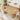 Natural 43.3''-74.8'' Extendable Kitchen Dining Table for 4-8 with Removable Leaves & Fluted Base Circle