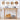 Wooden 43.3" console table with wicker basket and radio in a room setting