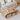 Natural 47'' Oval Coffee Table 2-Tier Center Table with Storage Shelf