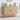 Natural 53''Sideboard Modern Storage Cabinet Console Table with Fluted Slide Doors