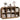 Natural 55.1" L Low Wooden Bookcase 8 Cube Storage Organizer with Curved Edge
