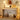 Natural 59.06'' Mid-Century Modern Narrow Entryway Table with Outlet and 3 Drawers