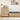 Wooden 5 Tier shoe cabinet with black cushioned bench against a white wall with decorative frames.