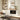 Natural 60" Fluted Wood Wall Mounted Fireplace Mantel Shelf Floating Shelves