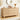 Natural 63" Wide Modern Wooden 9 Drawer Dresser with Curved Profile Design