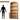 Natural 71" Tall Arched 5 Tier Fluted Freestanding Bookshelf with Scalloped Doors Size