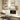Natural 72" Fluted Wood Wall Mounted Fireplace Mantel Shelf Floating Shelves