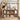 Natural 8 Cube 2-Tier Wooden Bookcase Floor Standing Storage Shelf with Rounded Corners and Anti-Tip Kit