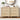 Light wood dresser with decorative items on top in a bedroom setting