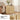 Natural Mid Century Modern 3 Drawer Dresser with Arched Fluted Design