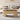 Natural Mid Century Oval Wood Fluted Lift Top Coffee Table with Hidden Compartment
