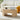 Natural Mid Century Oval Wood Fluted Lift Top Coffee Table with Hidden Compartment