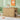 Natural Modern Hidden Cat Litter Box Cabinet Cat House with Scalloped Doors and Gold Handle
