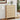 Natural Modern Wood 5 Drawer Dresser Storage Cabinet with Wave Fluted Drawer