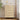 Natural Modern Wood 5 Drawer Dresser Storage Cabinet with Wave Fluted Drawer