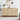 Wooden 9 drawer dresser with decorative items in a room setting