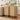 Natural Small Nightstand Set of 2