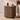 Walnut 18" Square Fluted End Table with Removable Lid Access and Storage