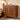 Walnut 31.5" Arched Fluted Storage Cabinet with adjustable shelf and soft-close hinges