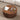 Walnut 31.5" Mid Century Modern Round Coffee Table with Storage and Fluted Base