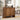 Walnut 31.5" Sideboard Storage Cabinet with 2 Doors & Arched Striped Pattern