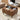Walnut 31.5” Mid Century Modern Wooden Fluted Lift Top Coffee Table with Hidden Compartment
