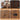 Walnut 31.5'' Oval Indoor Dog Crate Furniture with Adjustable 360°&Height Dog Bowls Rack for Small/Medium Dogs (Up to 55 lbs)