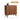 Walnut 31" Modern Accent Wood Buffet Cabinet with Adjustable Shelves and 2 Doors