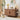 Walnut 35" Fluted Cat Litter Box Enclosure Furniture with Litter Collector and Sliding Door