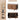 Wooden cat house with dimensions and compatibility for different litter box sizes.